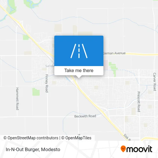 Mapa de In-N-Out Burger