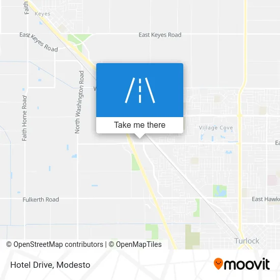 Hotel Drive map