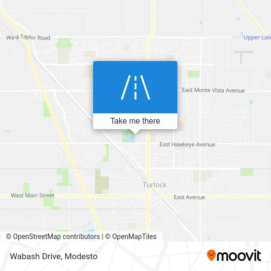 Wabash Drive map