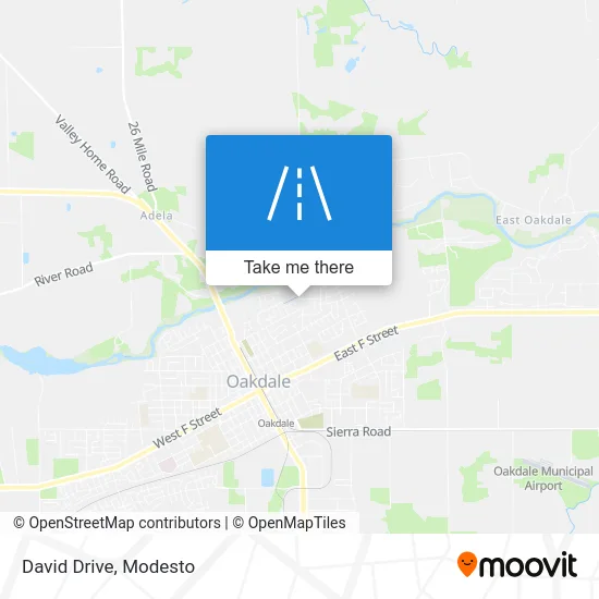 David Drive map