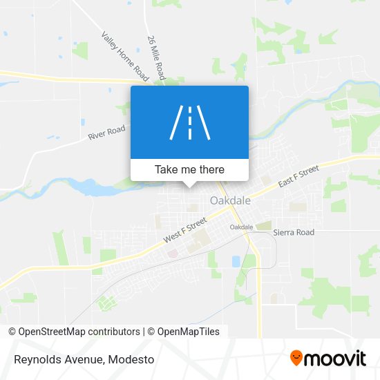 Mapa de Reynolds Avenue