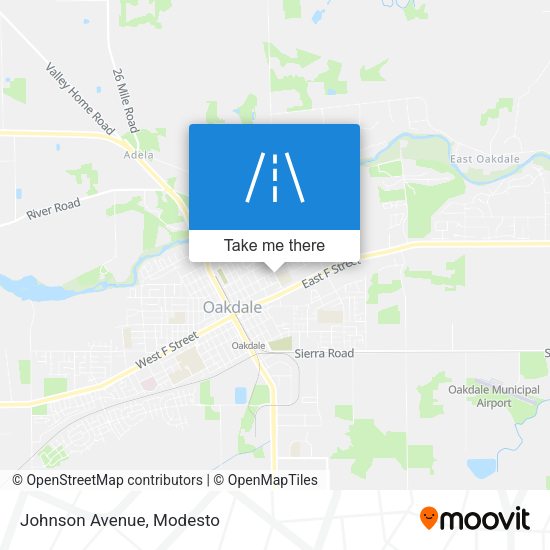 Mapa de Johnson Avenue