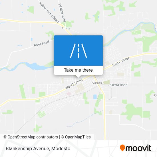 Blankenship Avenue map