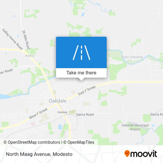 Mapa de North Maag Avenue