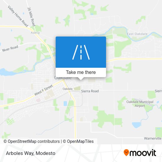 Mapa de Arboles Way