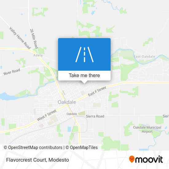 Mapa de Flavorcrest Court