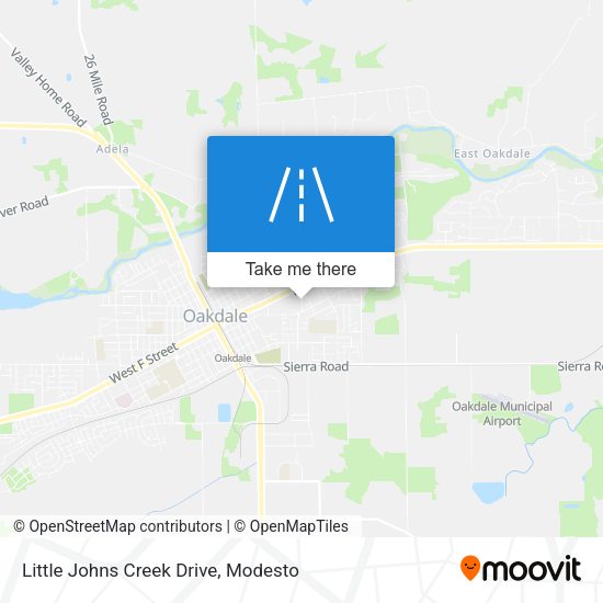 Little Johns Creek Drive map