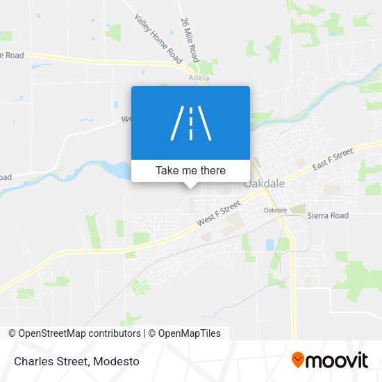 Mapa de Charles Street
