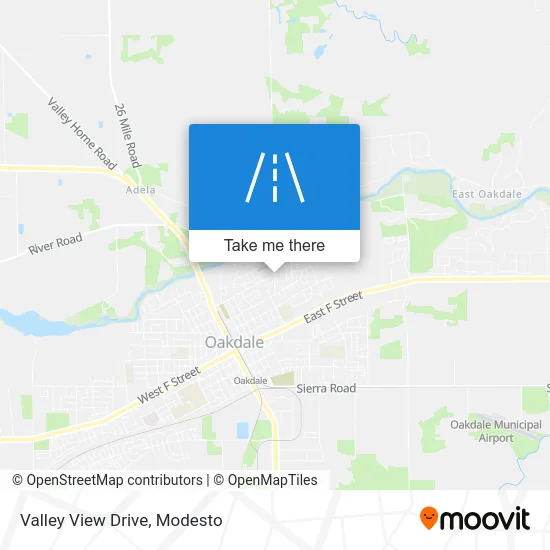 Valley View Drive map