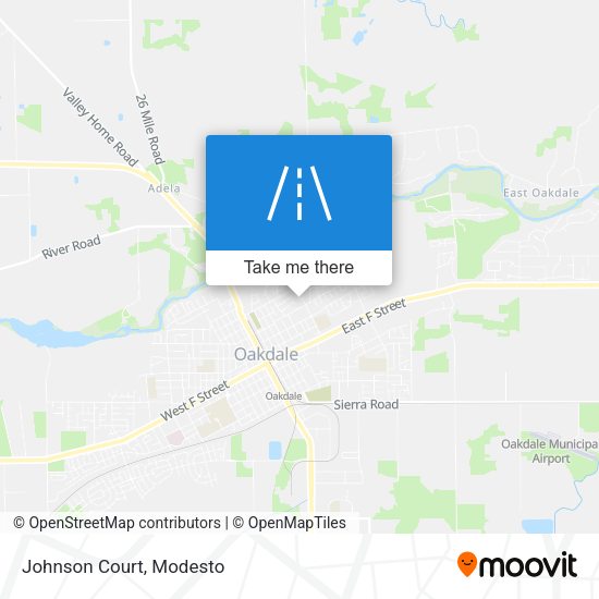 Mapa de Johnson Court