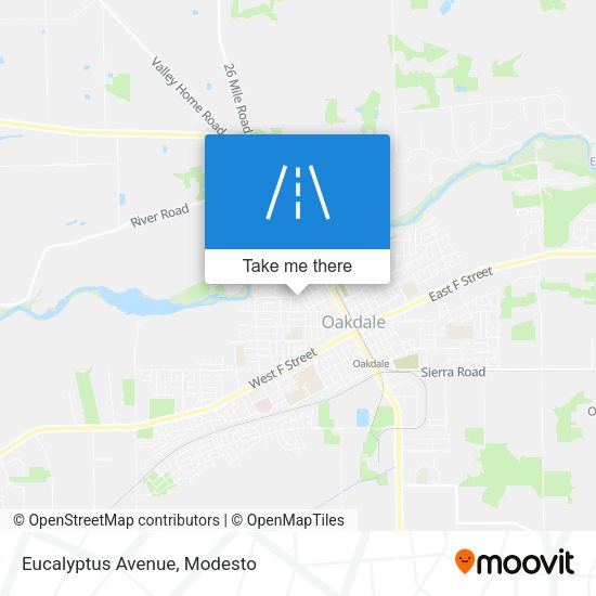 Eucalyptus Avenue map