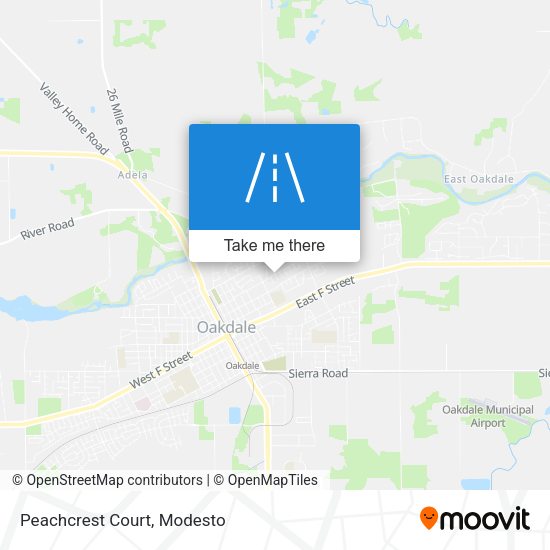 Mapa de Peachcrest Court