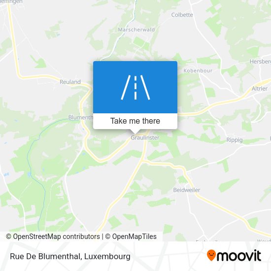 Rue De Blumenthal map