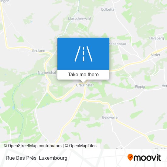 Rue Des Prés map