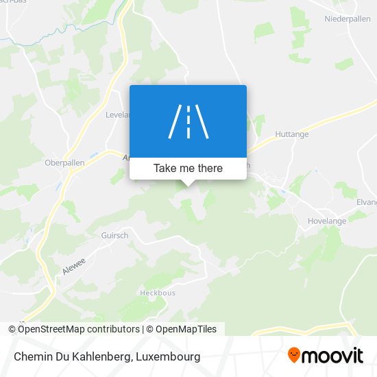 Chemin Du Kahlenberg map