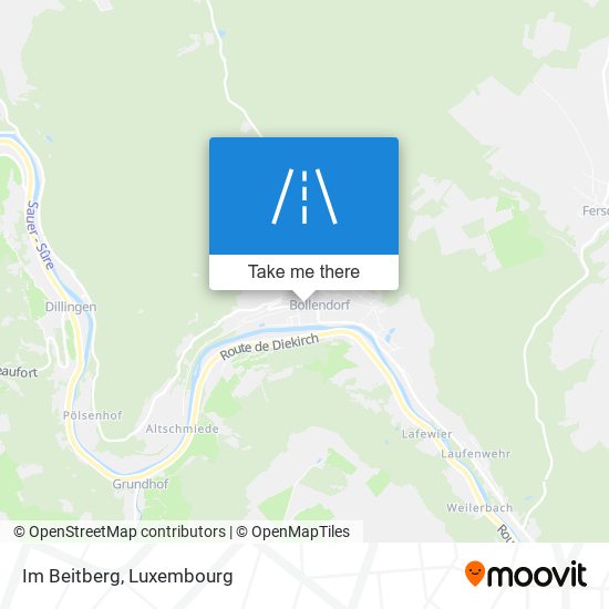 Im Beitberg map