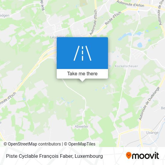 Piste Cyclable François Faber map