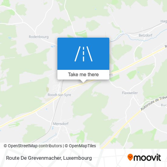 Route De Grevenmacher map