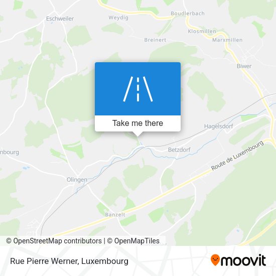 Rue Pierre Werner map