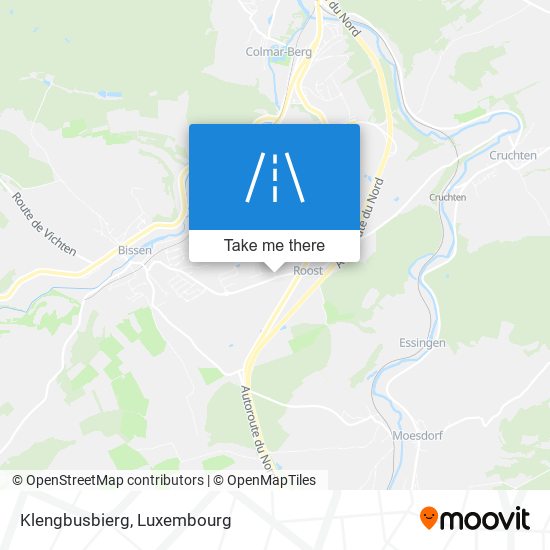 Klengbusbierg map