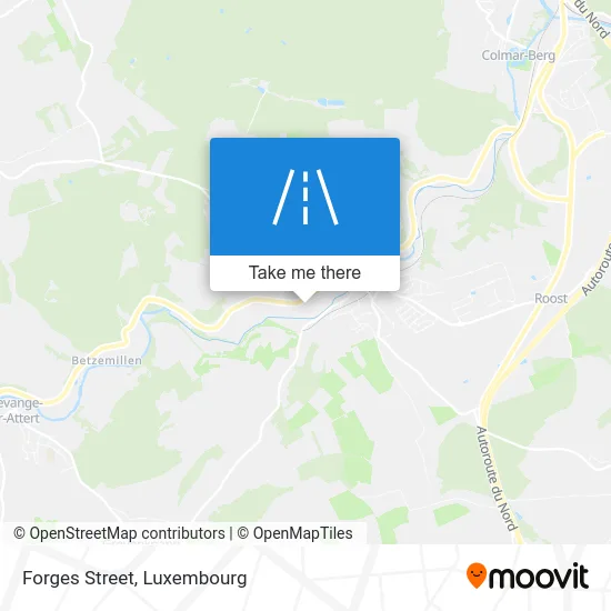 Rue Des Forges Karte