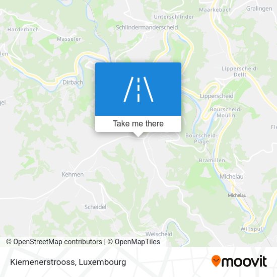 Kiemenerstrooss map