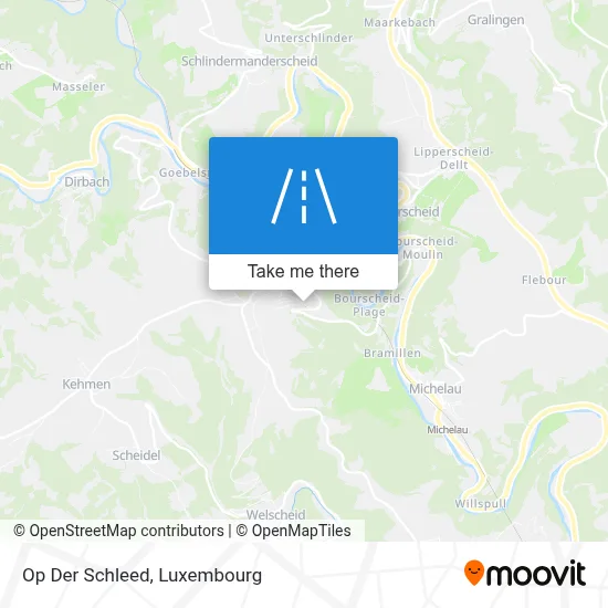 Op Der Schleed map