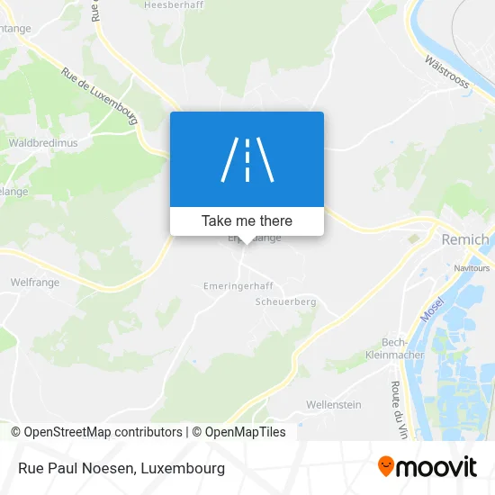 Rue Paul Noesen map
