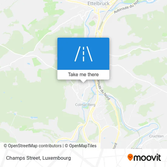 Rue Des Champs Karte