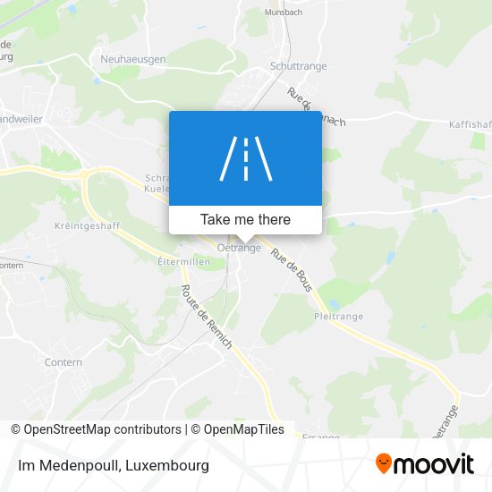 Im Medenpoull map