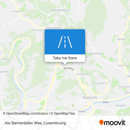 Ale Bamerdaller Wee map