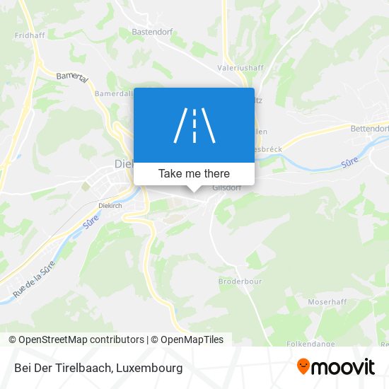 Bei Der Tirelbaach map