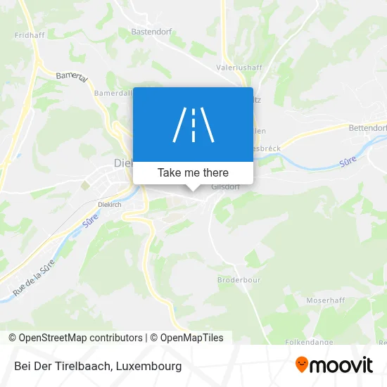 Bei Der Tirelbaach map