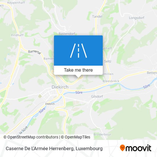 Caserne De L'Armée Herrenberg map