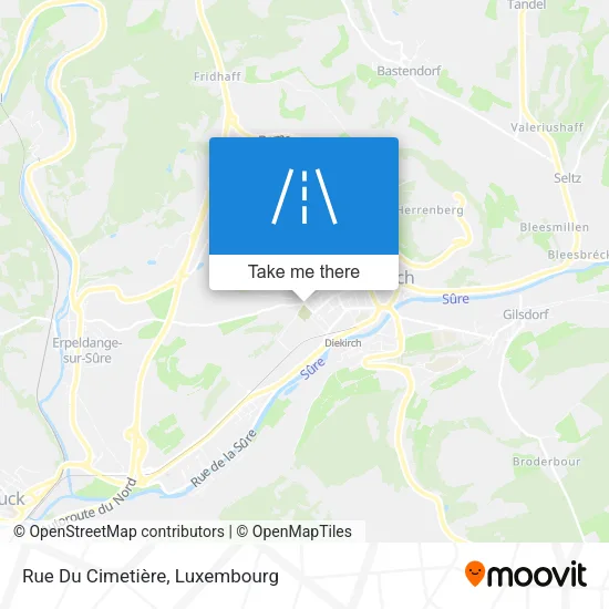 Rue Du Cimetière map