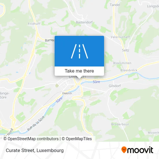 Rue Du Curé map