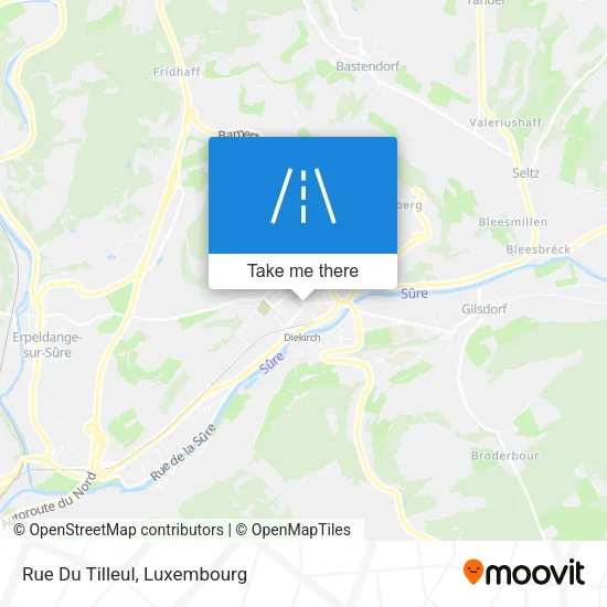 Rue Du Tilleul map