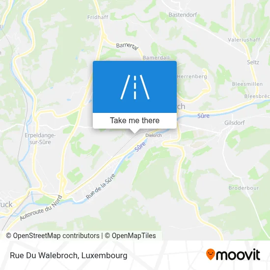 Rue Du Walebroch map