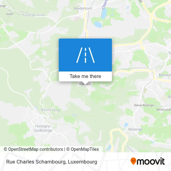 Rue Charles Schambourg map