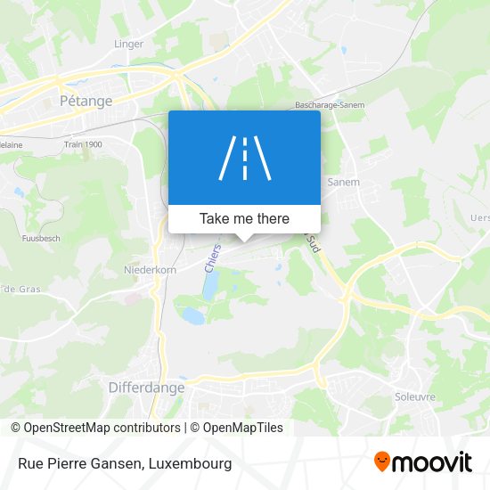 Rue Pierre Gansen map