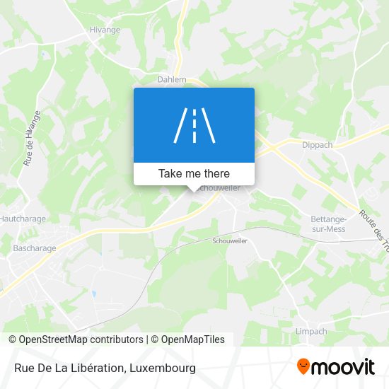 Rue De La Libération map