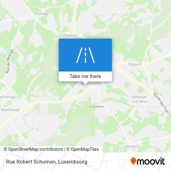 Rue Robert Schuman map