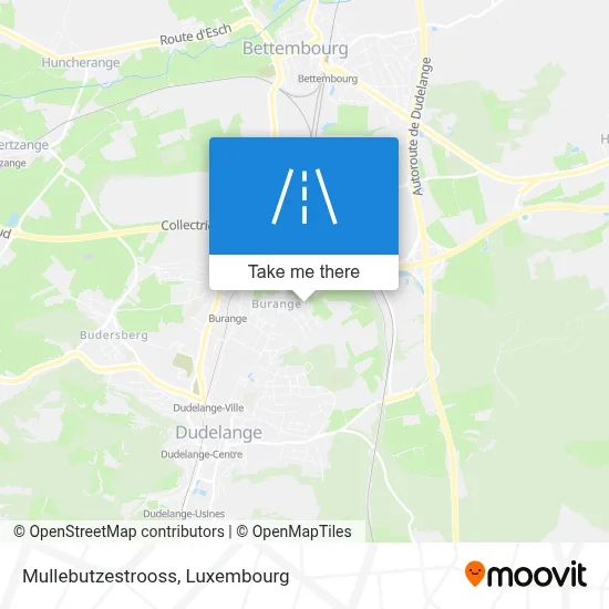 Mullebutzestrooss map