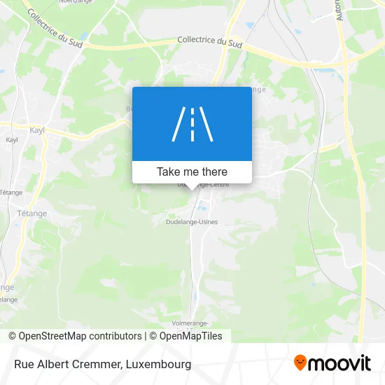 Rue Albert Cremmer map