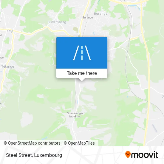 Rue De L'Acier Karte