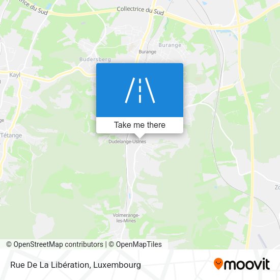 Rue De La Libération map