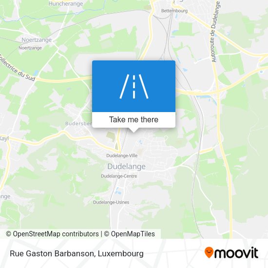 Rue Gaston Barbanson map