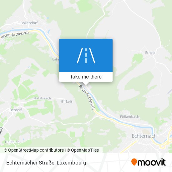 Echternacher Straße map