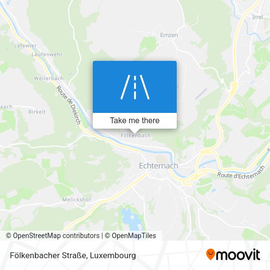 Fölkenbacher Straße map