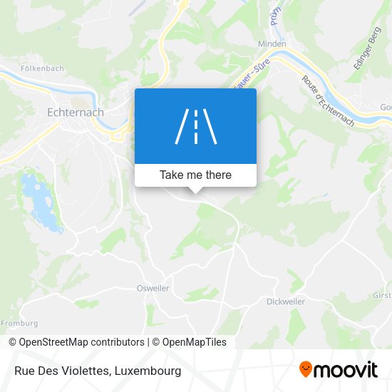 Rue Des Violettes map